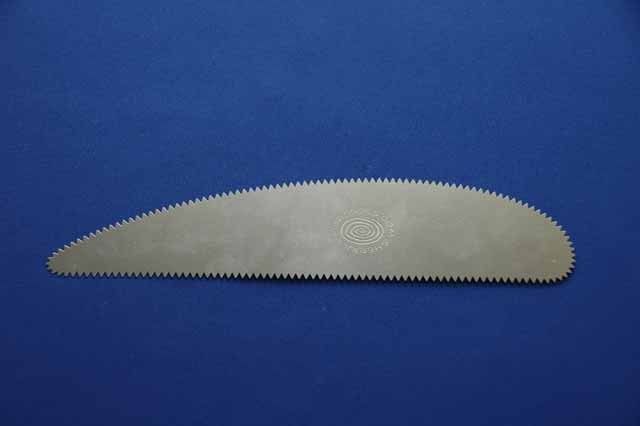 Paisley SSXL10 Large Tooth Stainless Steel Scraper