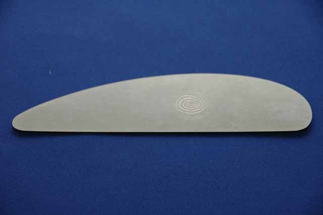 SSL Stainless Steel Smooth Scraper 6"x1-3/8"