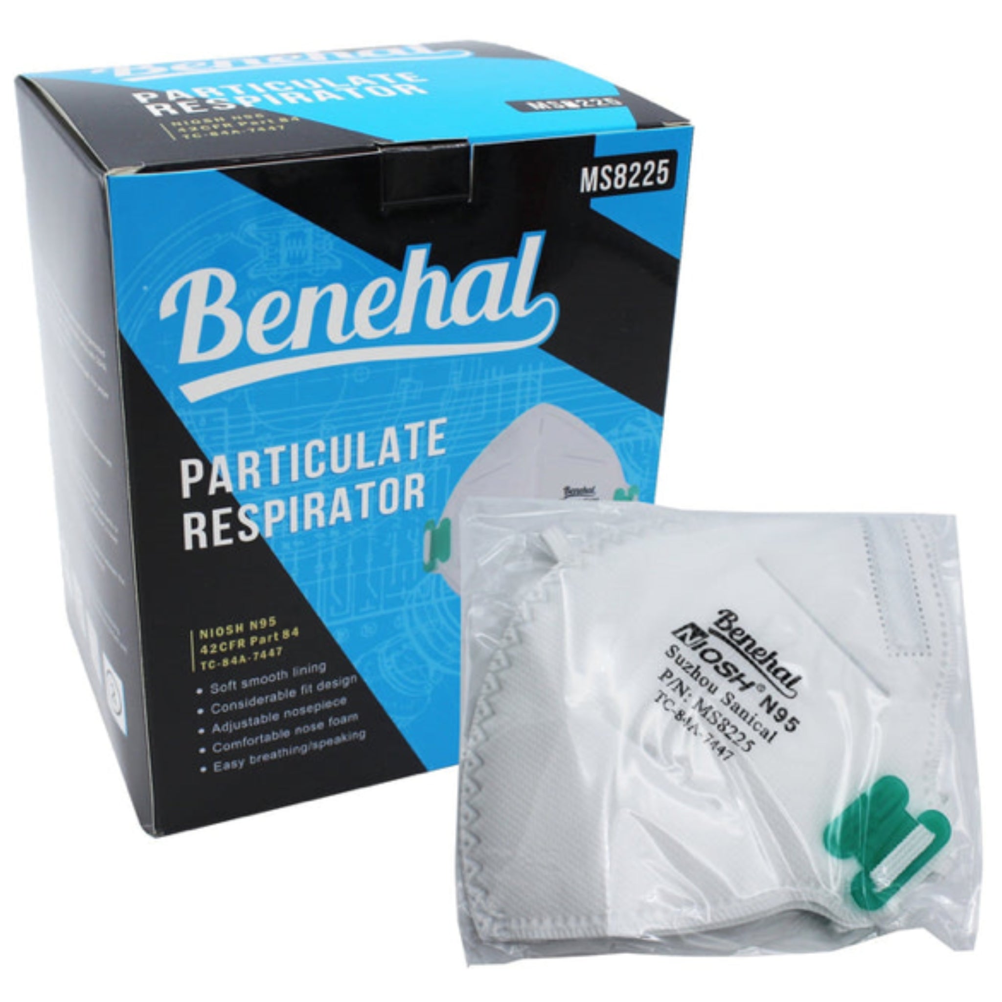 Benehal Niosh N95 Respirator 20/box