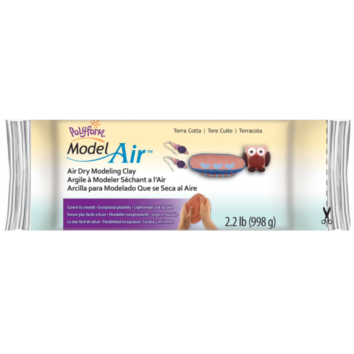 Sculpey Model Air Dry Clay 2.2Lb (998g)