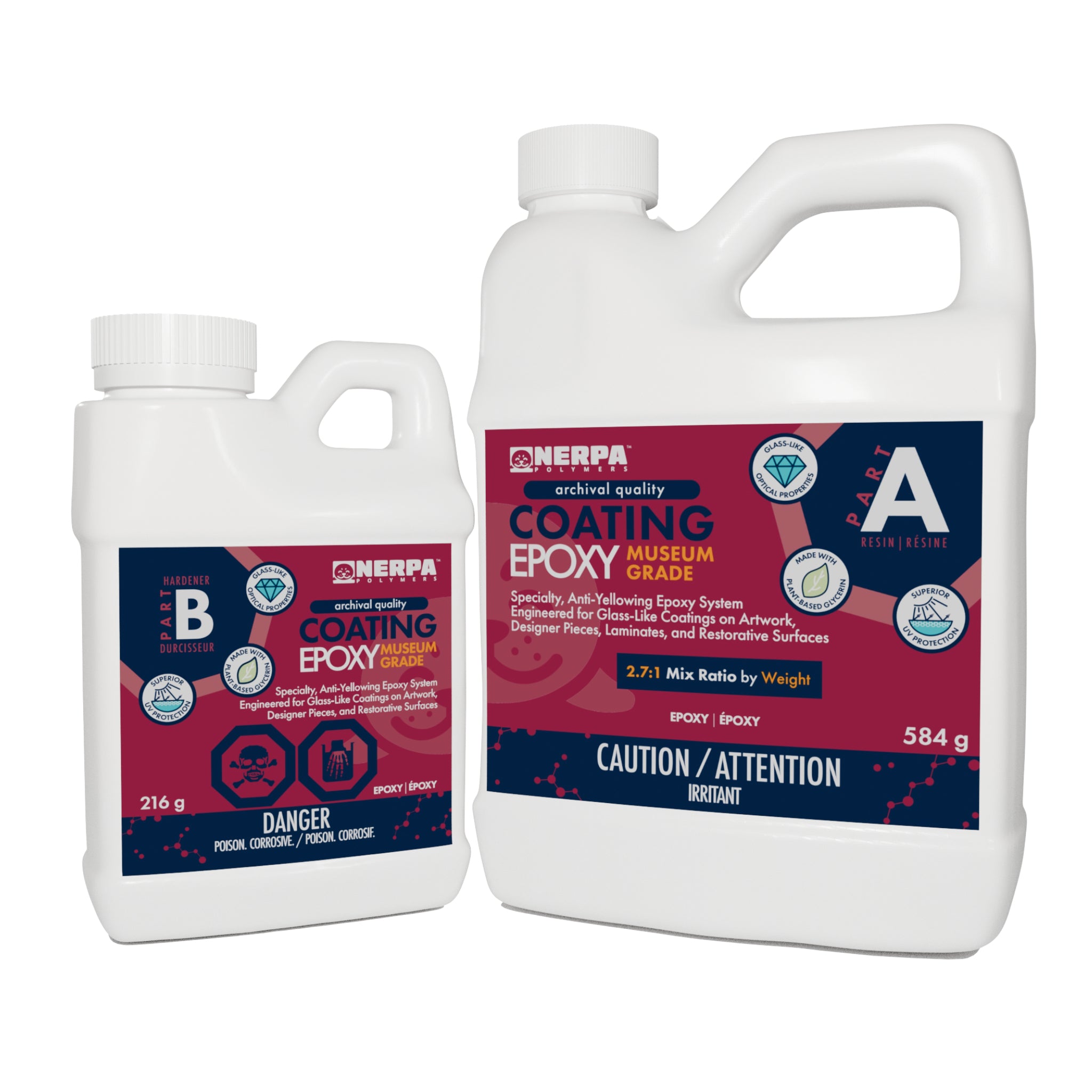 Nerpa Polymers Coating Epoxy Museum Grade