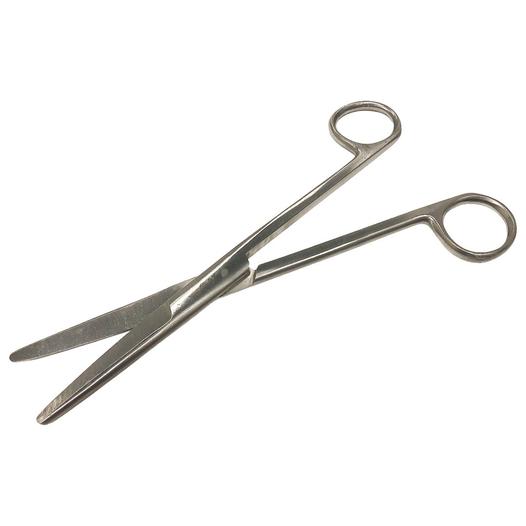 Stainless Steel Scissors Straight Blade 6-3/4 in
