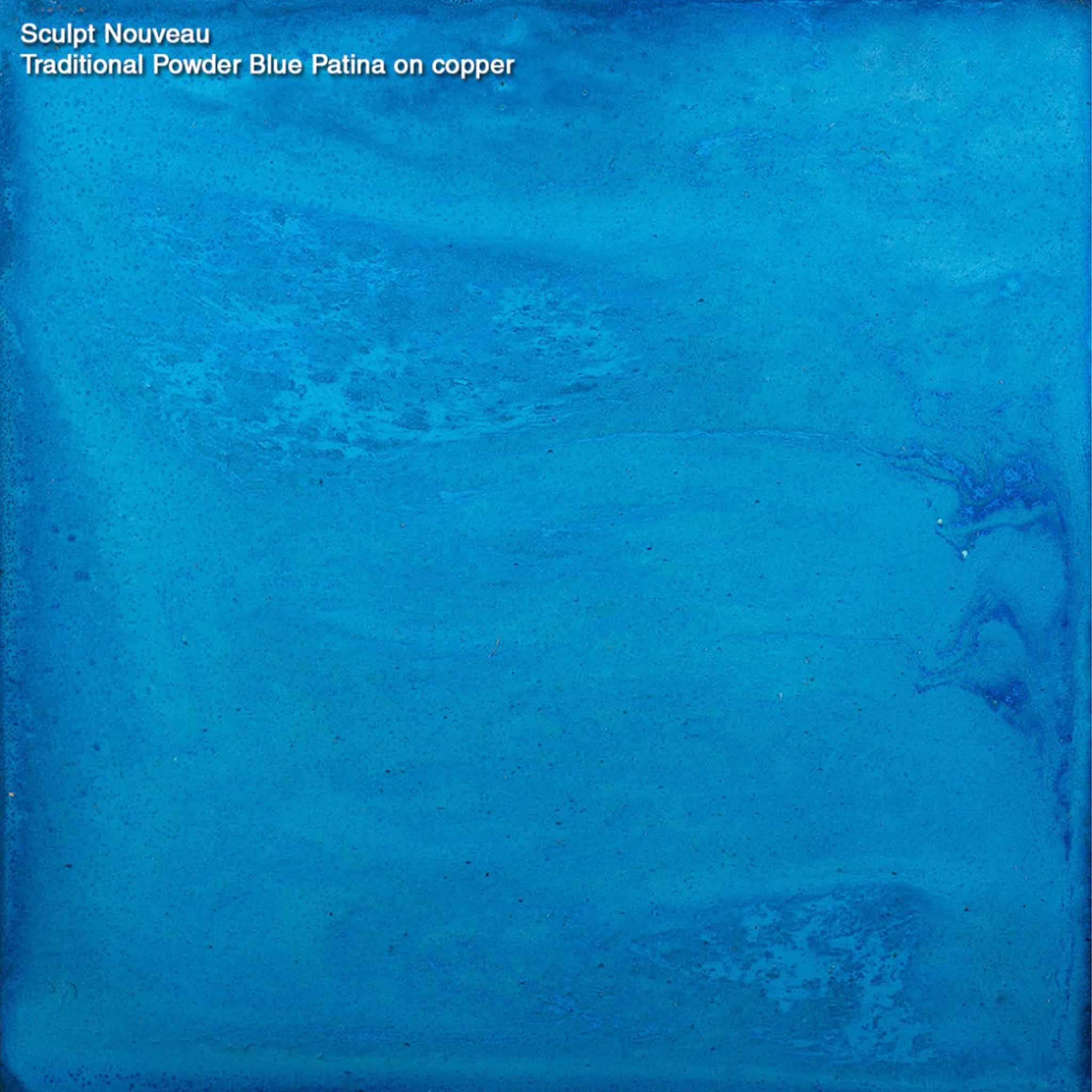 Traditional Blue Patinas