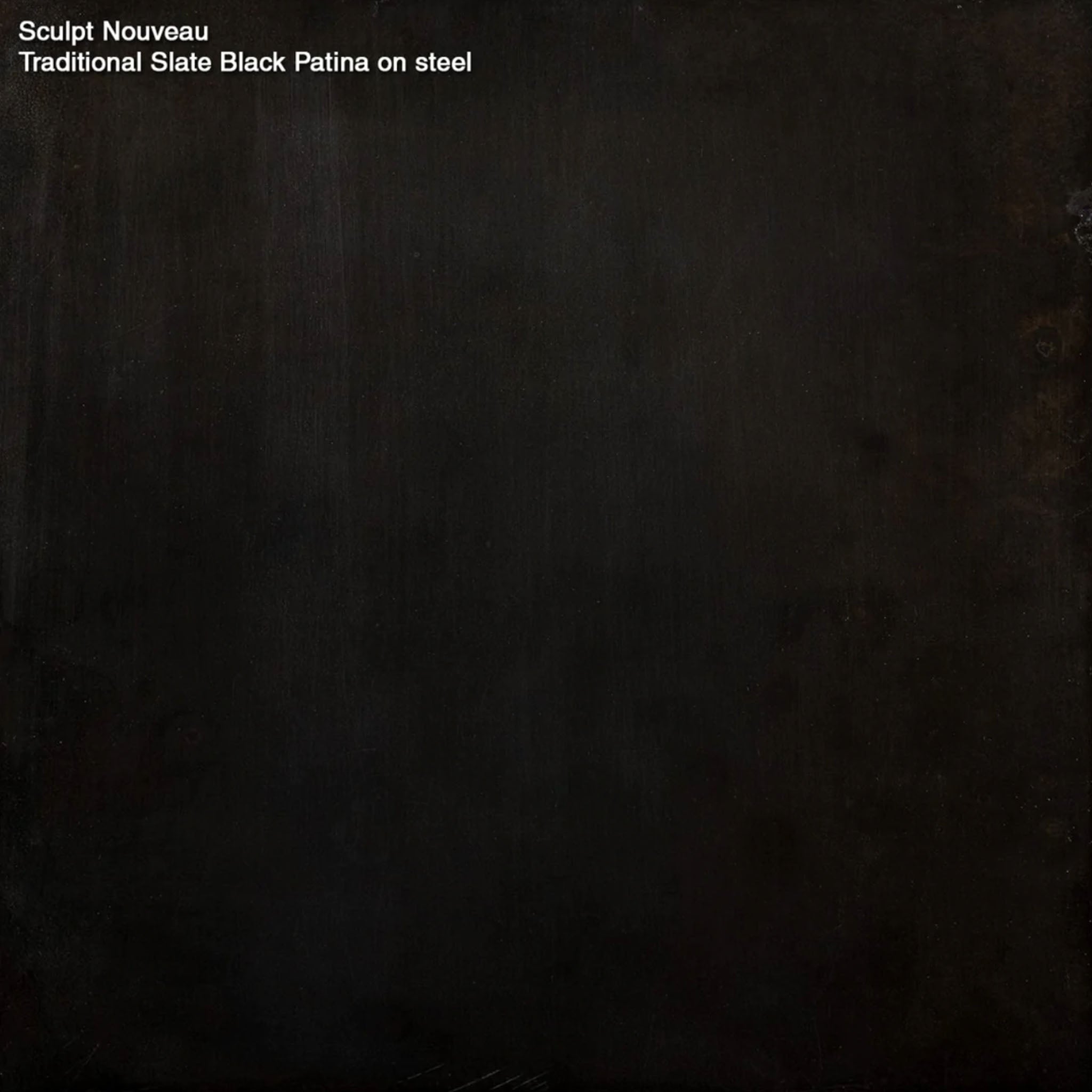 Traditional Black Patinas