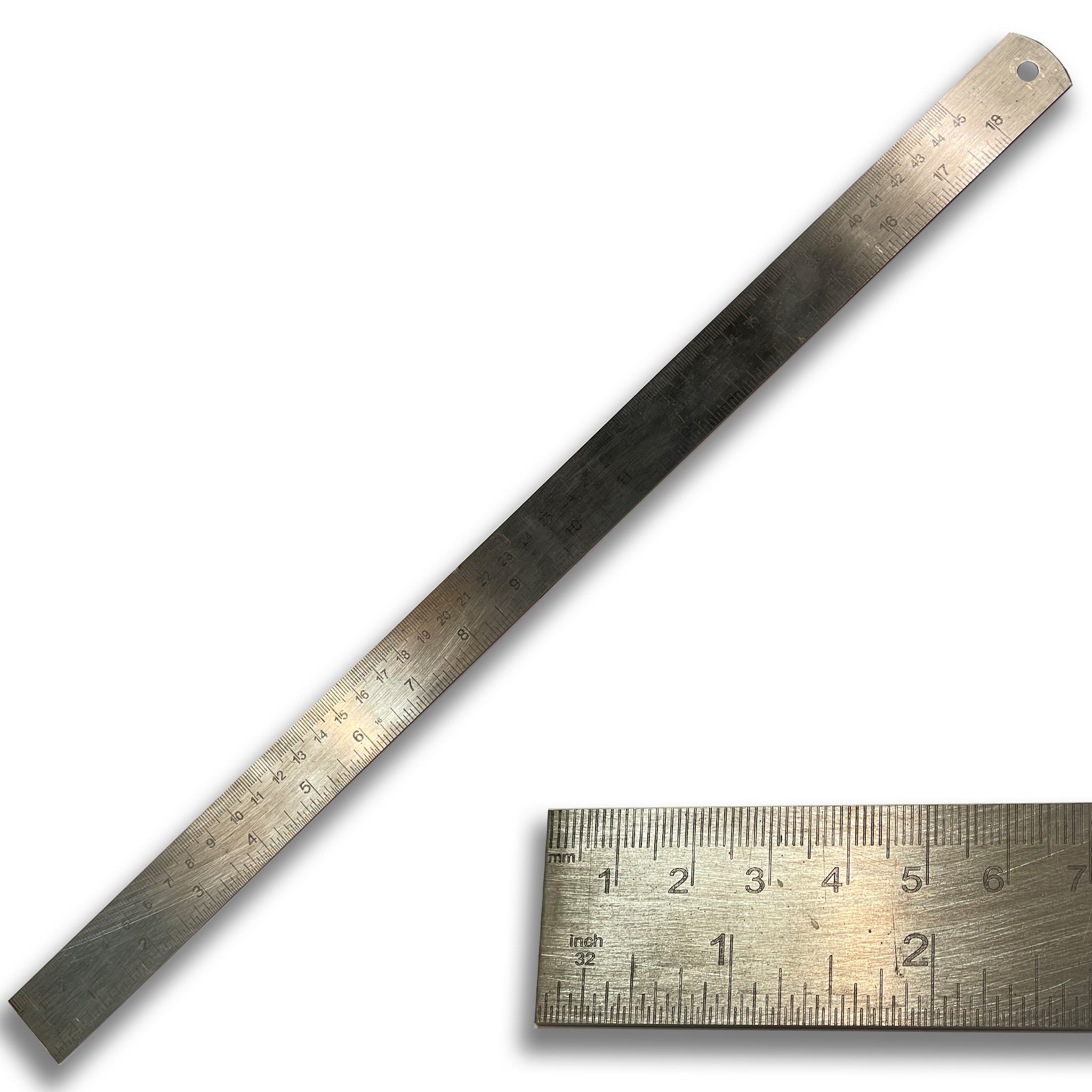 Steel Ruler 1-1/2" x 18"