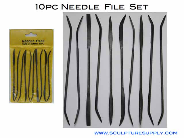 Riffler File Set 5-1/2 inch 10 pieces