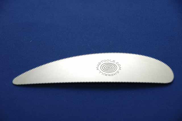 SSL18 Stainless Steel Medium Tooth Scraper 6"x1-3/8"