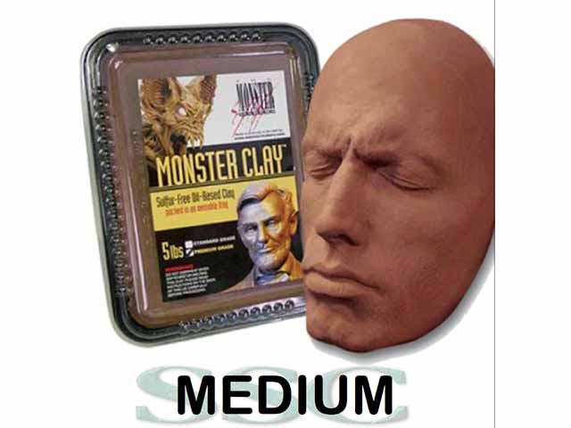 Monster Makers Premium Clay BROWN