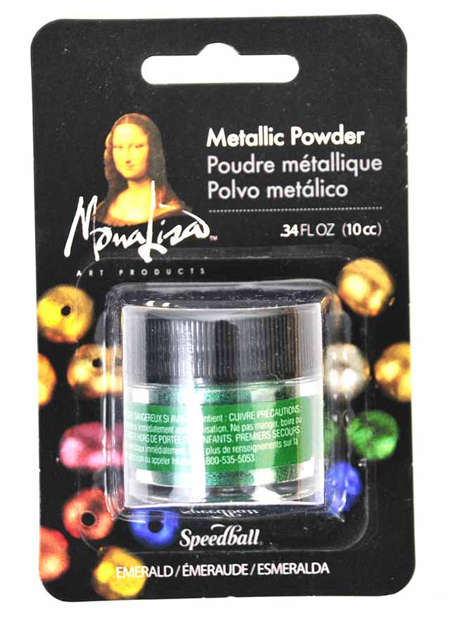 Emerald Metallic Colored Powder 10cc