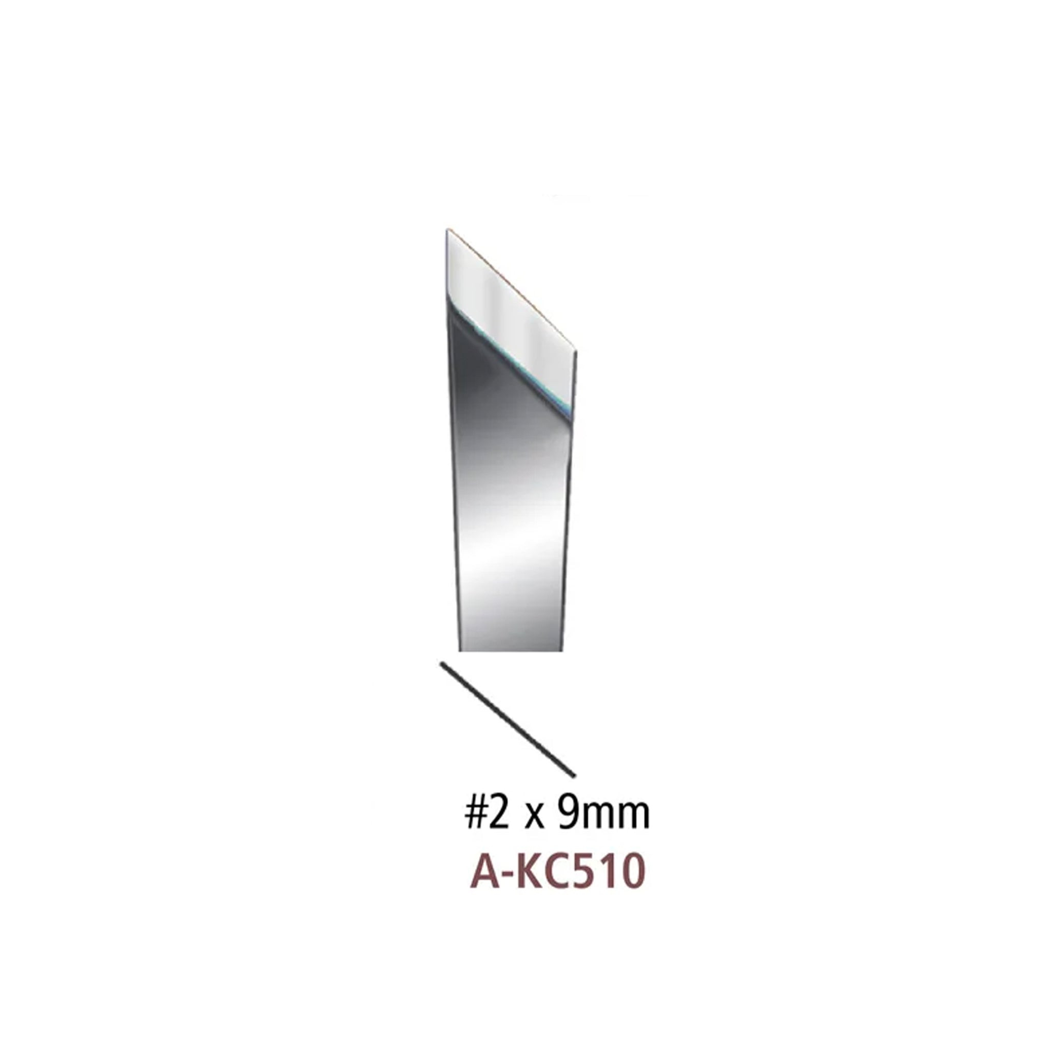 Foredom Chisel #2 x 9mm Skew Single Bevel