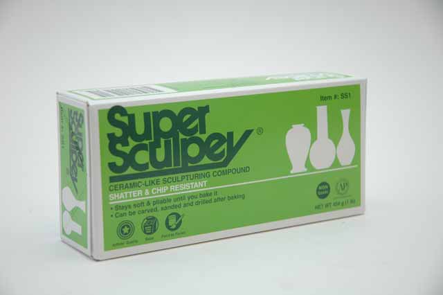 SUPER SCULPEY 1 LB PACK BEIGE SYSS/1