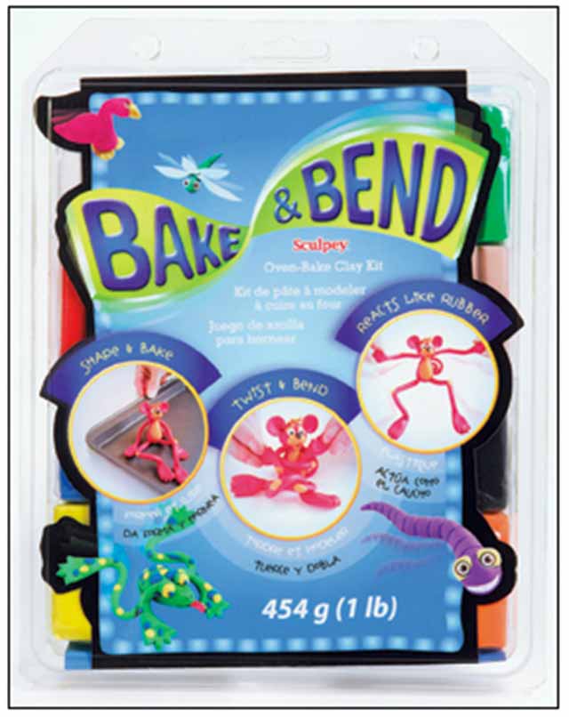 SuperFlex Bake & Bend Clay Sampler Kit