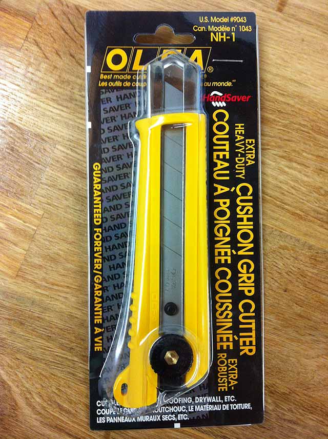 OLFA NH1 Utility Knife Extra Heavy Duty