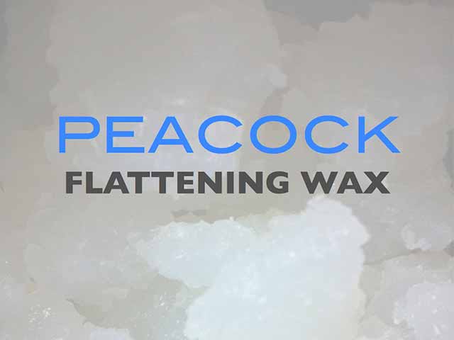 Peacock Flattening Wax Quart