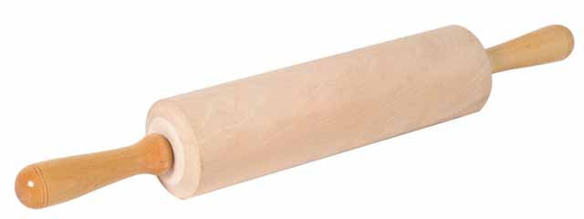 Wood Rolling Pin (Large) 13" x 2.75"