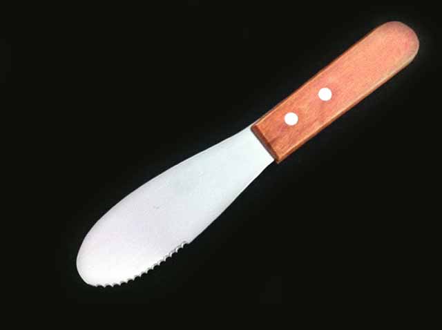 Spreader 3-5/8in blade & wood handle