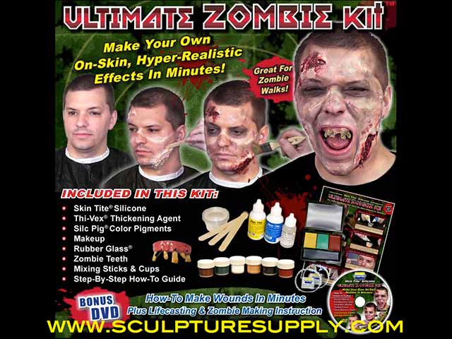 Smooth-On Ultimate Zombie Kit