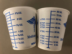 Solo Medic Wax Cups 2-1/2oz 100/pkg