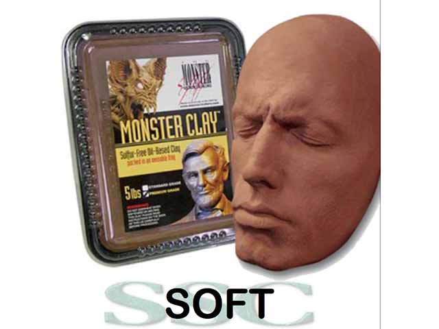 Monster Makers Premium Clay BROWN