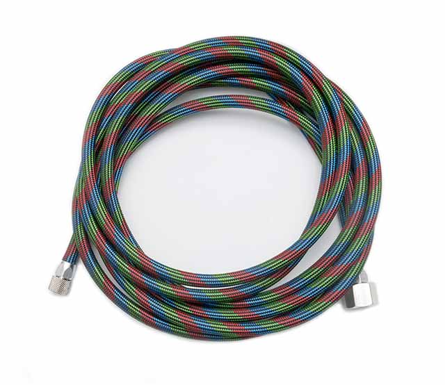 Nylon-Covered Braided Air Hose 10 feet