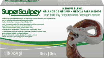 Super Sculpey® Gray 1lb SS1GRAY