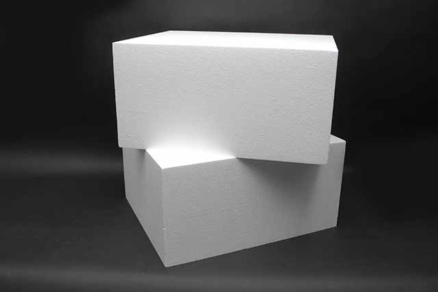 Polystyrene block