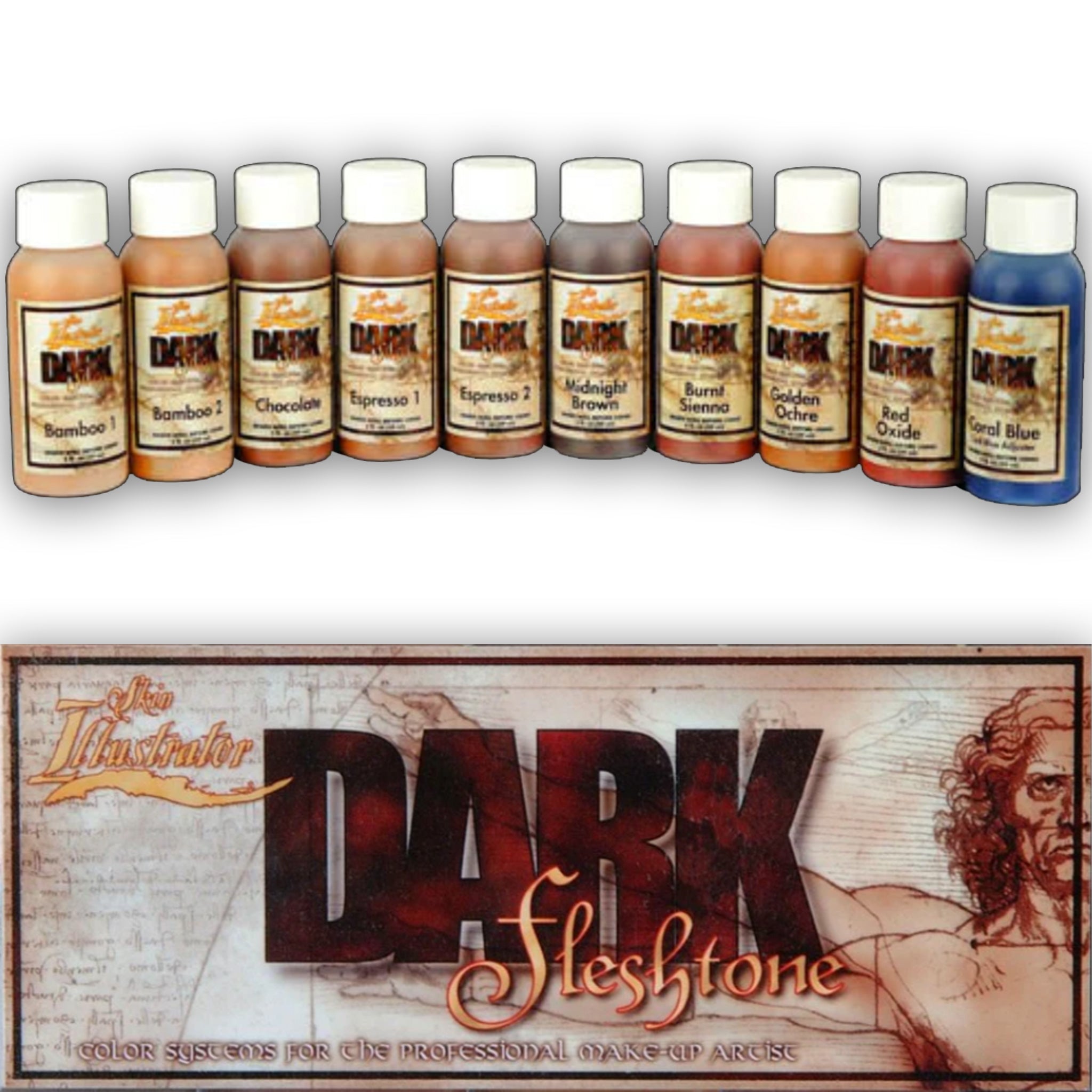 Skin Illustrator Dark Fleshtone Liquids