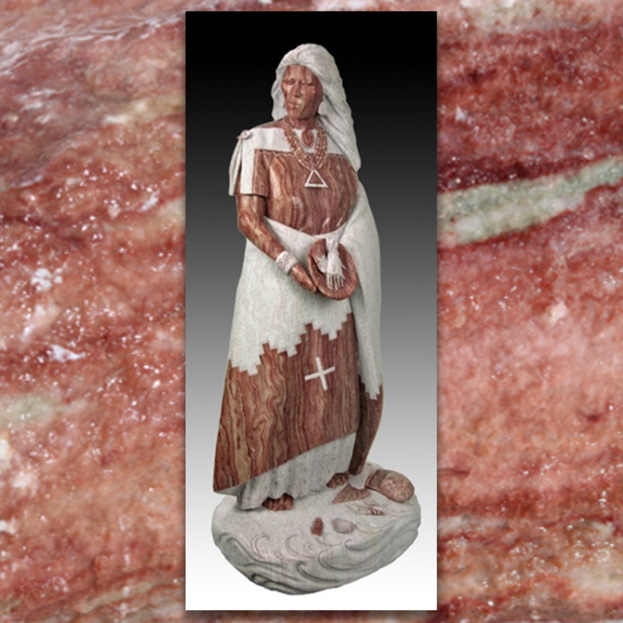 Raspberry Red Alabaster