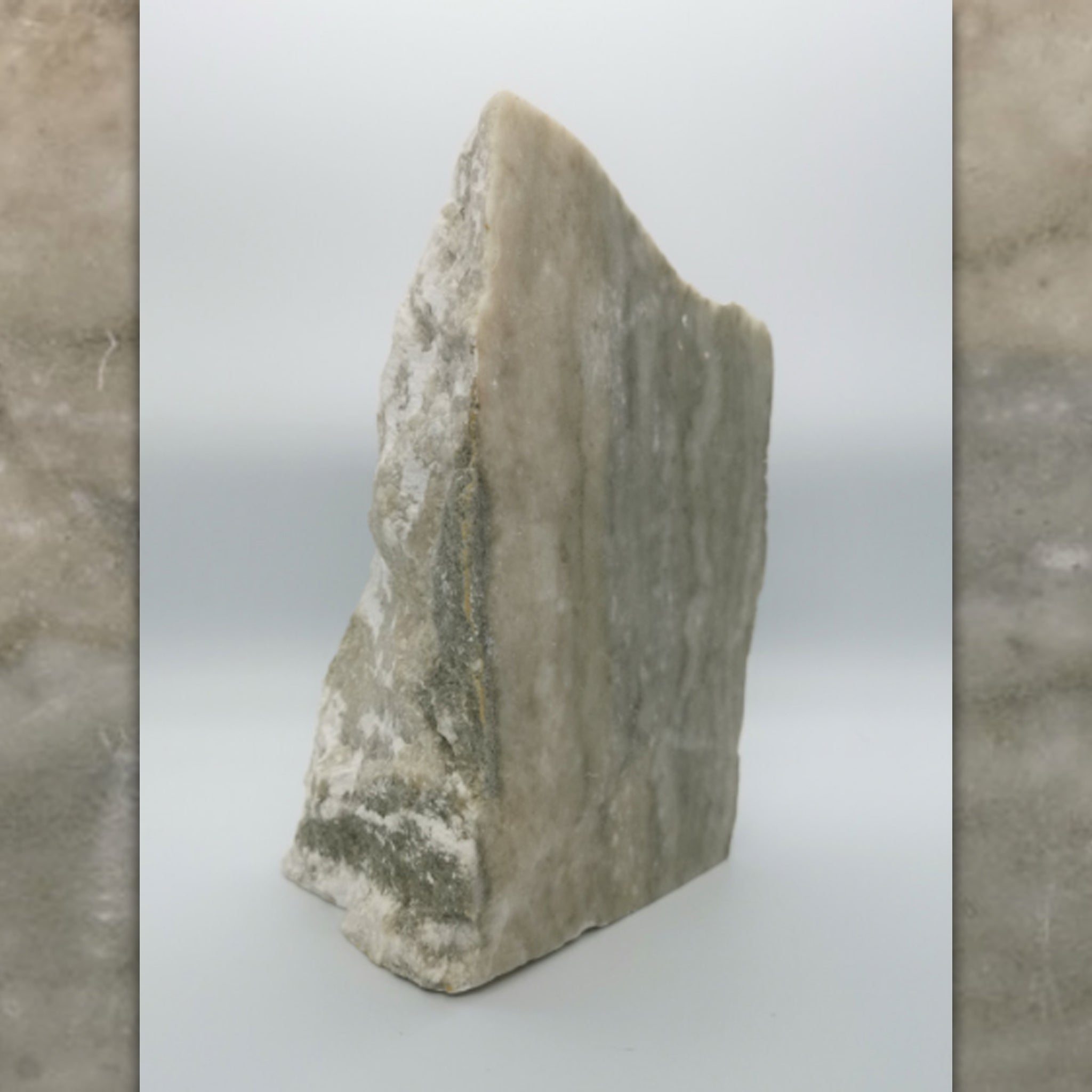 Silver Cloud Banded Alabaster