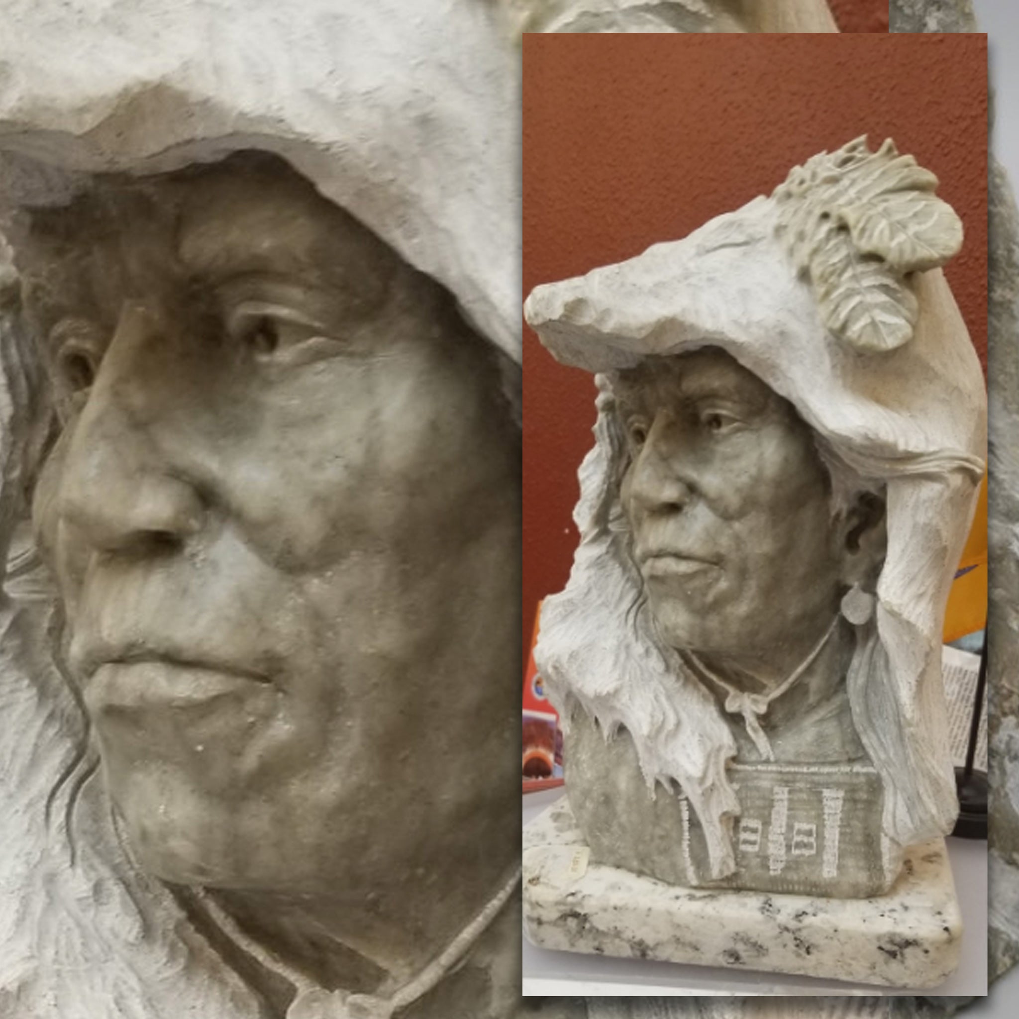 Silver Cloud Mottled Alabaster