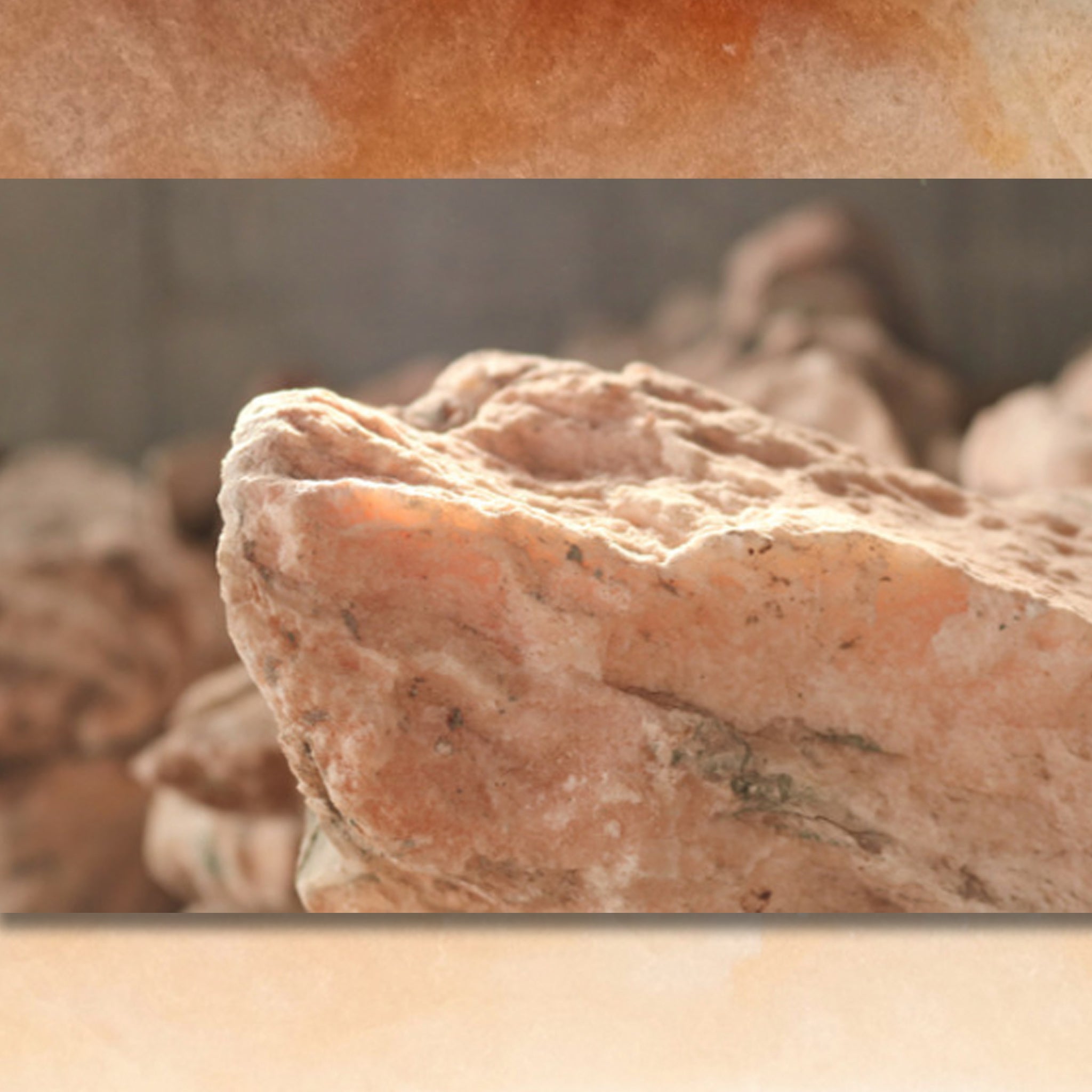 Translucent Peach Alabaster