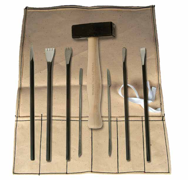 Miniature Stone Tool Set 8 tools/set