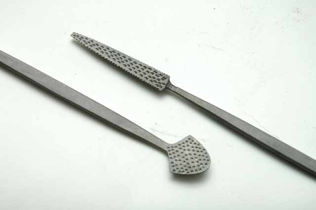 Italian Fine Cut Riffler Rasp 8"