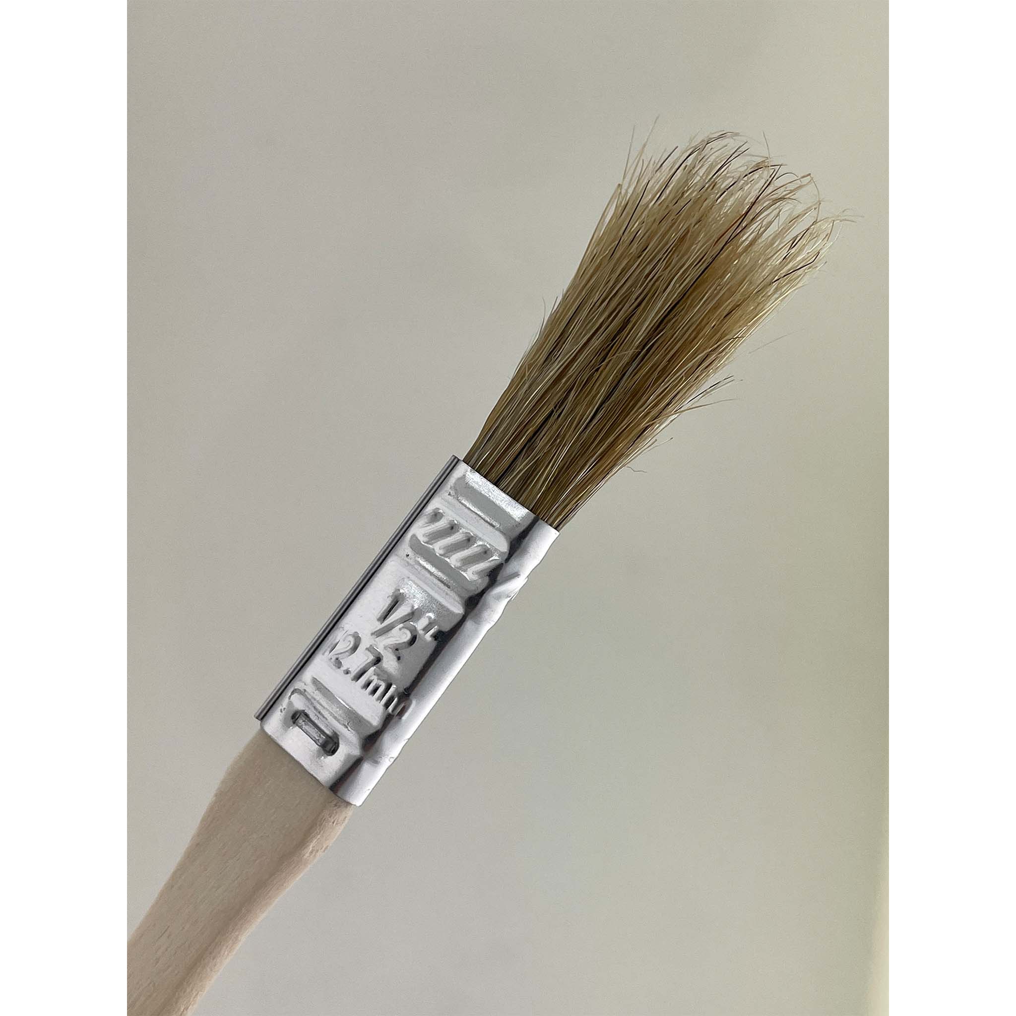 White Bristle Chip Brush