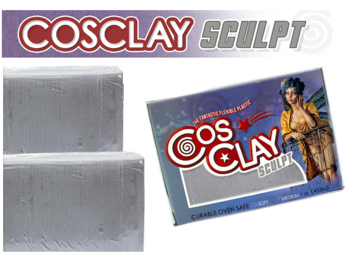 Cosclay SCULPT Gray 1Lb