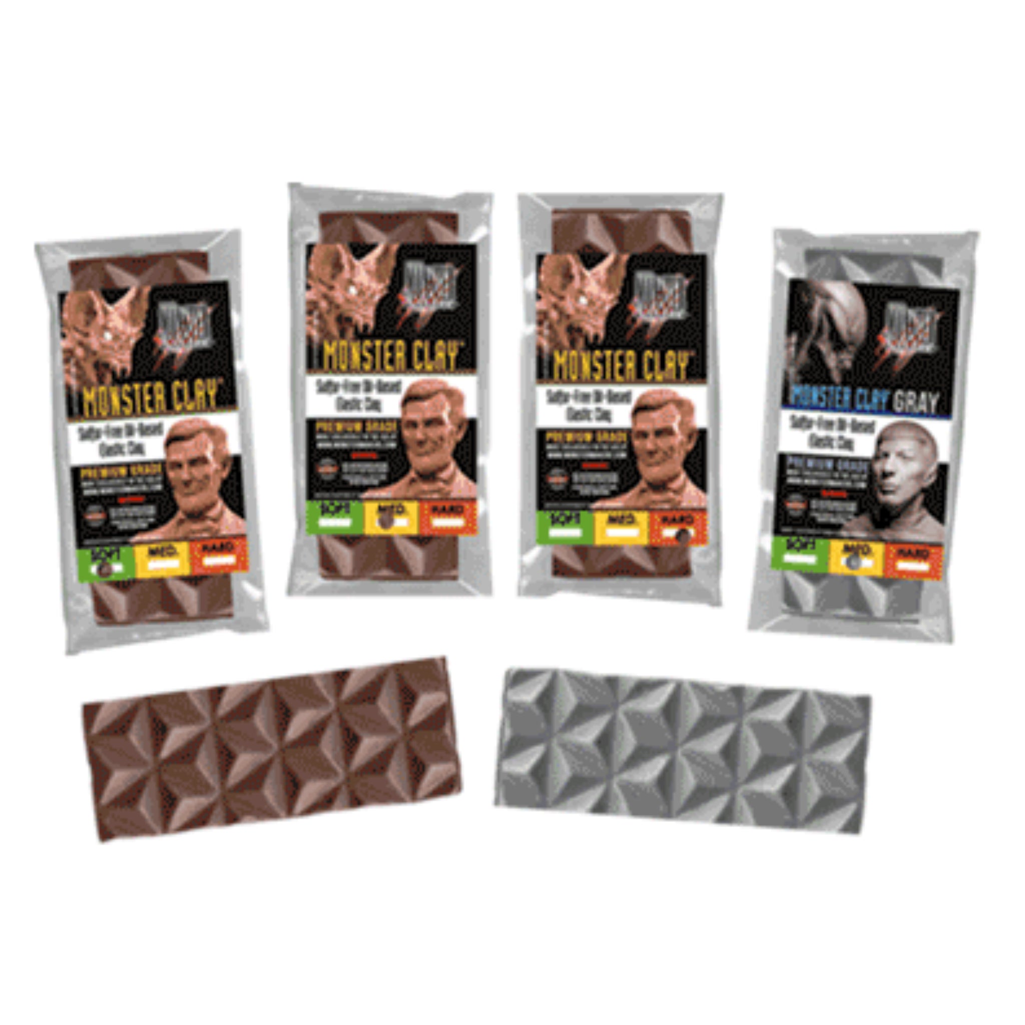 Monster Clay Sample Pack 6oz