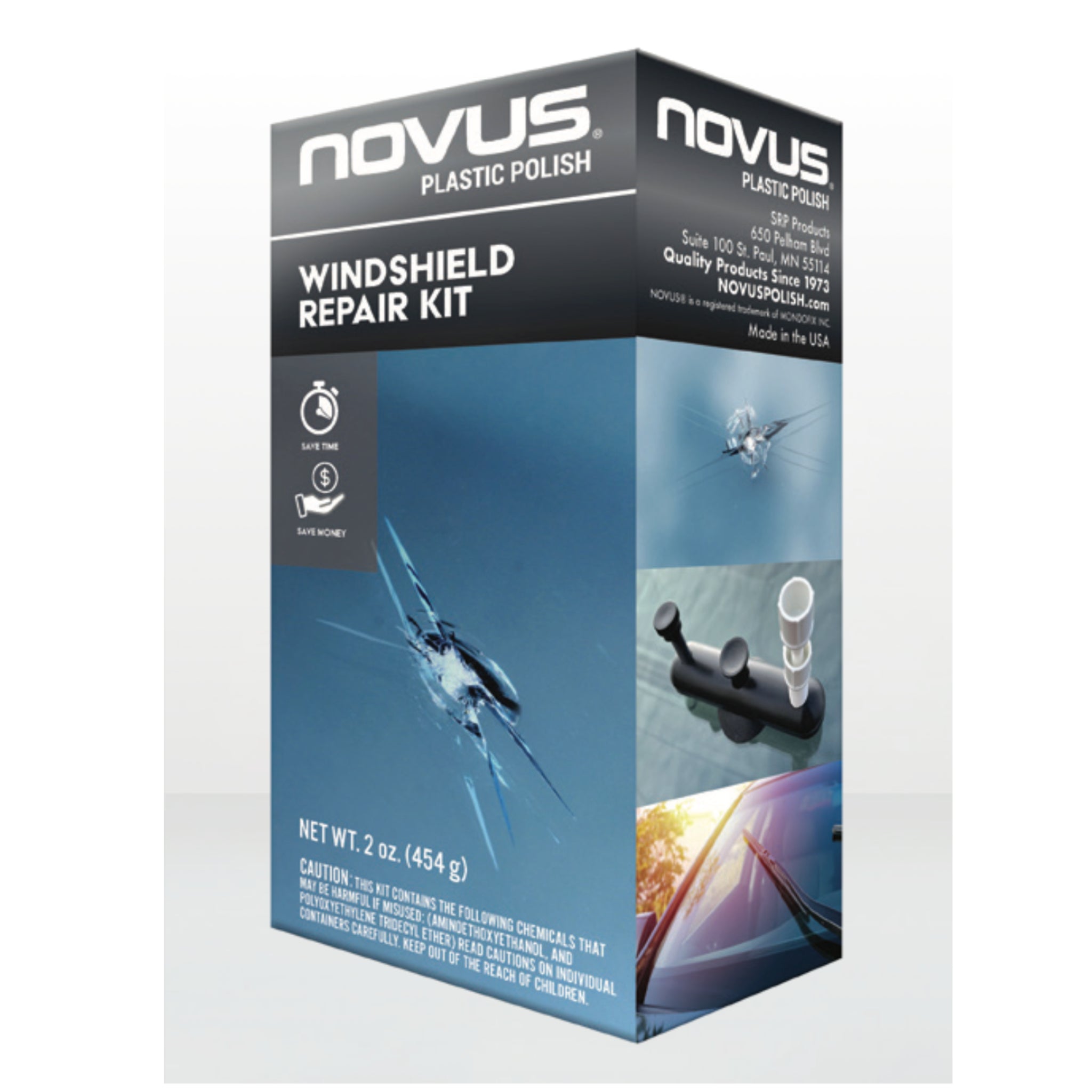 Novus Plastic Polish Windshield Repair Kit