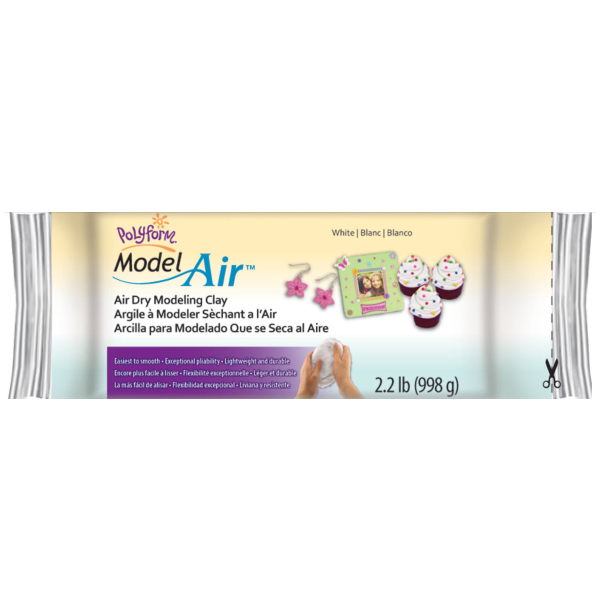 Sculpey Model Air Dry Clay 2.2Lb (998g)
