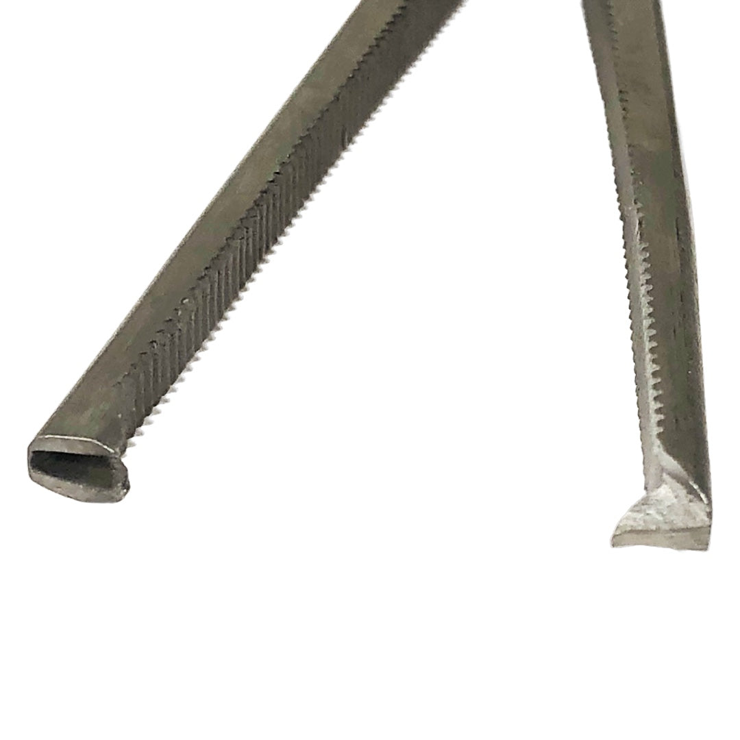 Stainless Steel Scissor Prongs Extended Tooth Blade with Claw Tip 7 in