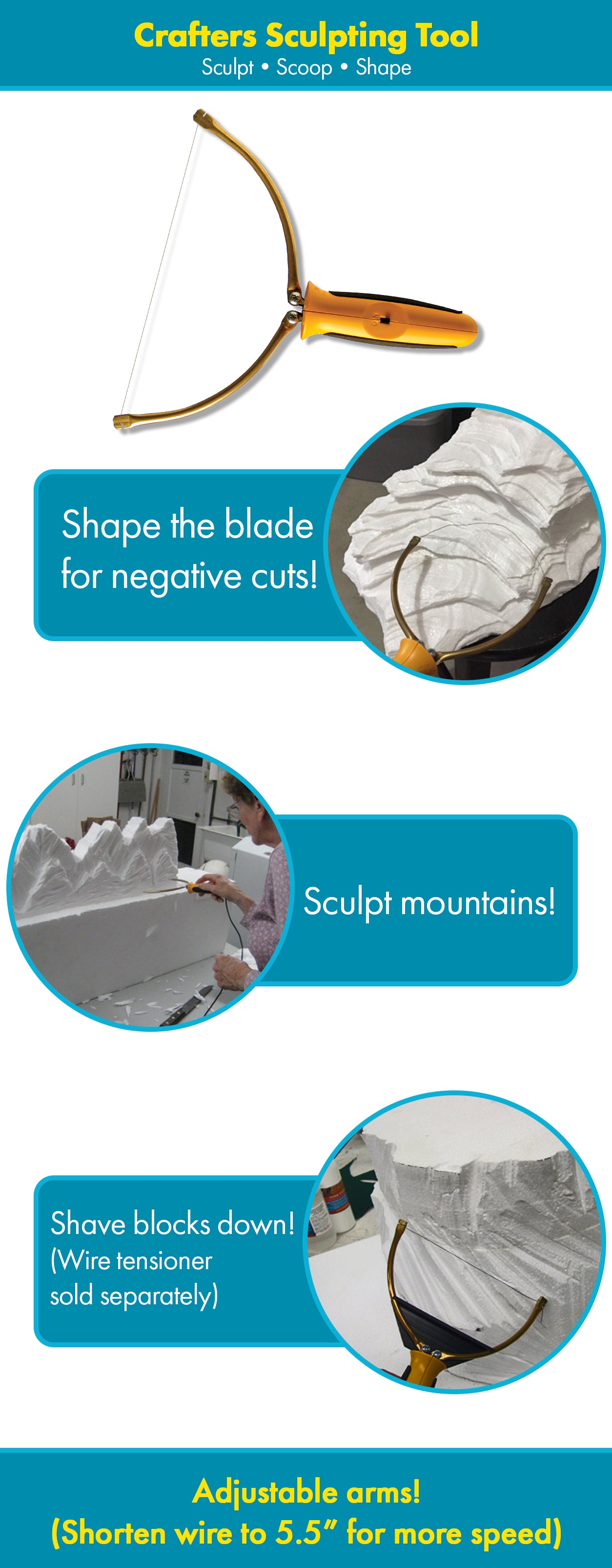 Crafter's Foam Sculpting Tool