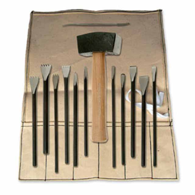 Prof. Stone Carver's Set 13 tools/set