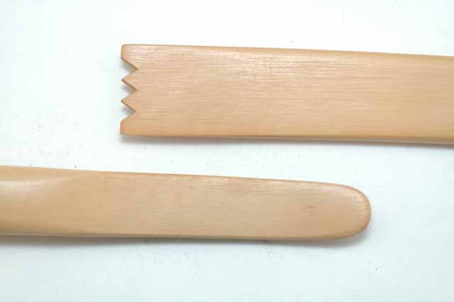Acacia Wood Clay Tool 8" 38B