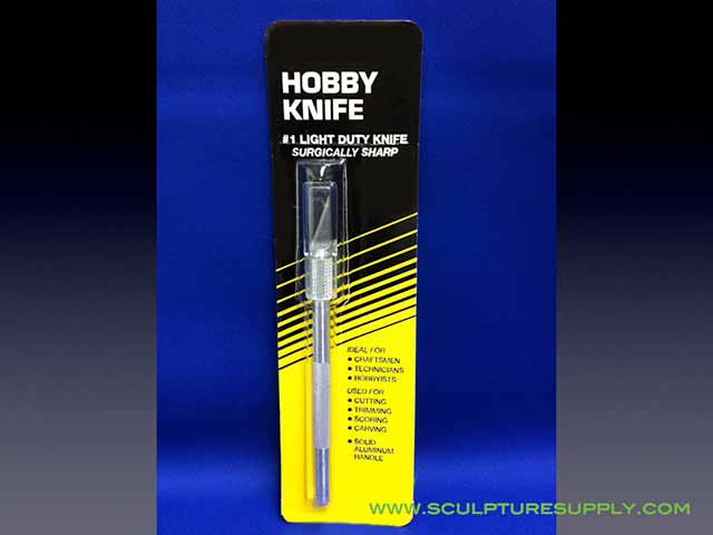 Hobby Knife with aluminum handle