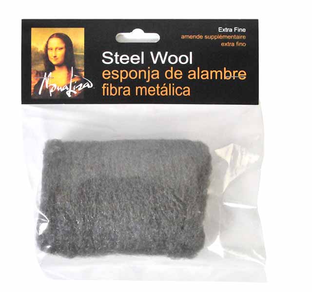 Steel Wool Extra Fine Abrasive 3"x4" each