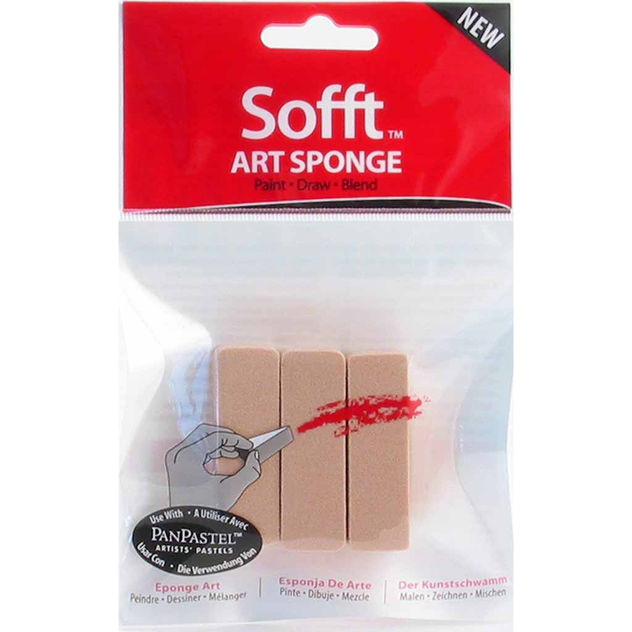 SOFFT Sponge Bar Flat 3/pack