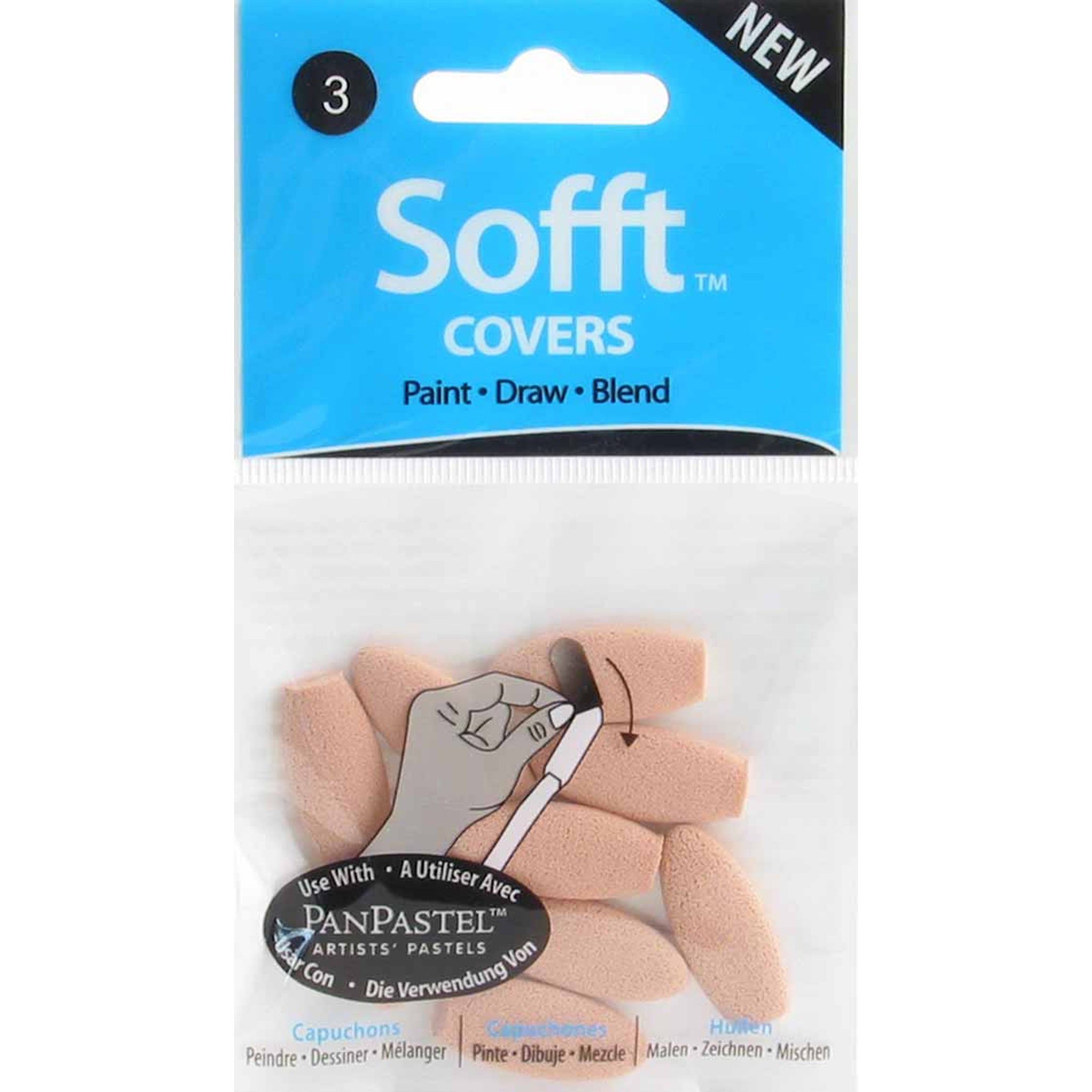 SOFFT Covers No.3 Oval 10/pack