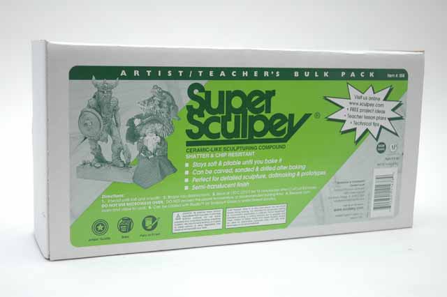  Sculpey Super Sculpturing Compound 1 lb. box, Beige