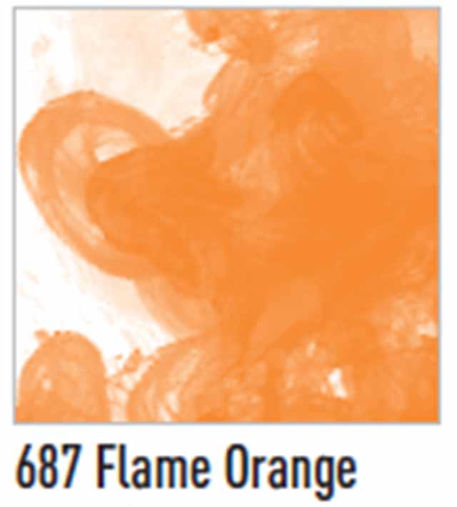 FW Acrylic Artists Ink 1 oz Flame Orange