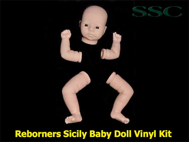 Reborners Sicily Baby Doll Vinyl Kit