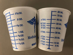 Solo Medic Wax Cups 2-1/2oz  100/pkg
